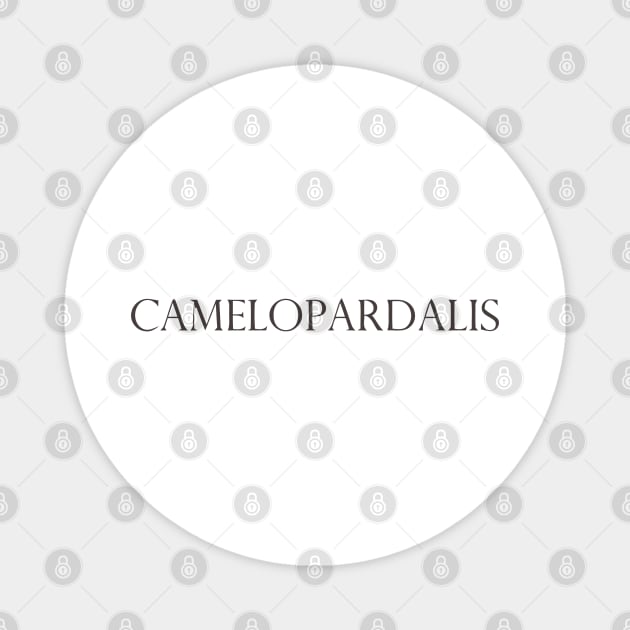 camelopardalis Magnet by mabelas